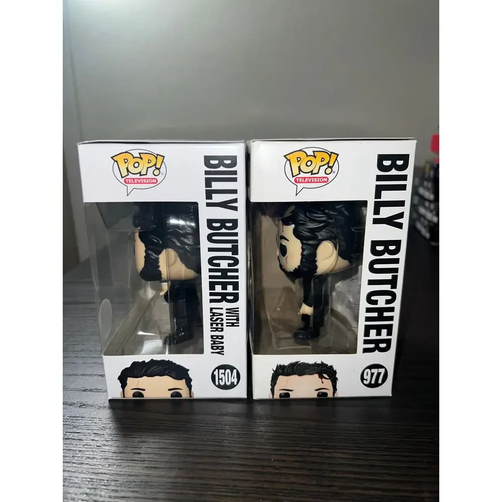 2 VAULTED EXC Billy Butcher The Boys Funko Pops w/ Laser Baby #1504 Bloody #977